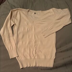 Cream Sweater M